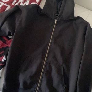 BRANDY MELVILLE BLACK CHRISTY HOODIE